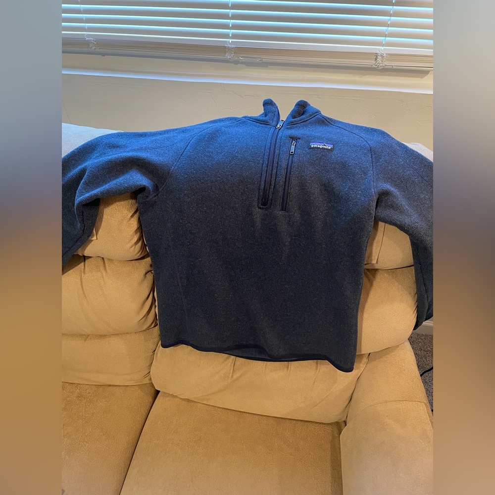 Men’s Patagonia Better Sweater 1/4 zip - new navy